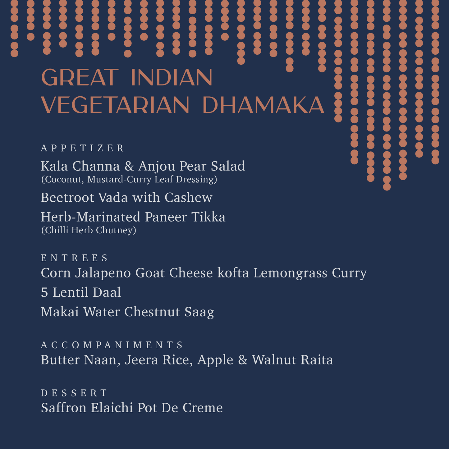 Great Indian Vegetarian Dhamaka